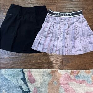 Greyson Women's Golf Skort Lot Size Small 15” Phoenix and Willow Toil Leo Skort
